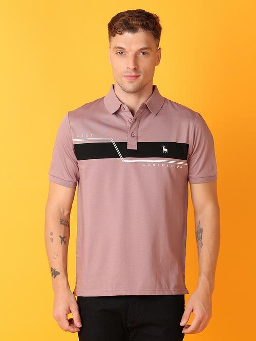 men short sleeves chest print t-shirt - 21378434 -  Standard Image - 0