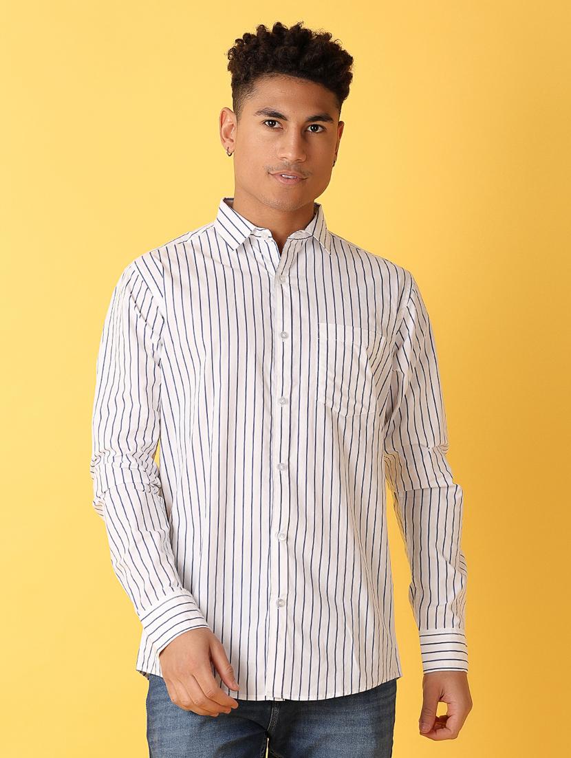 men white regular fit casual shirt - 21378443 -  Zoom Image - 0