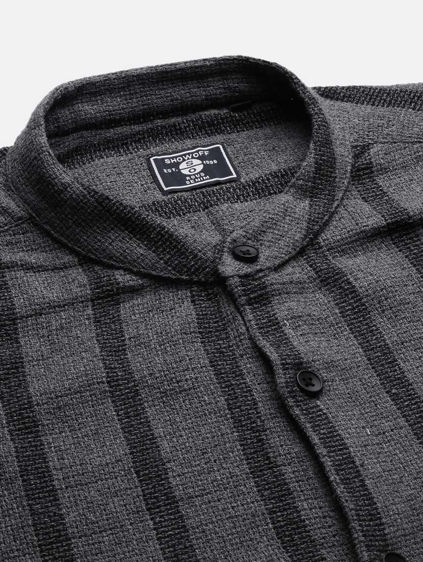 men striped cotton casual shirt - 21378737 -  Standard Image - 6