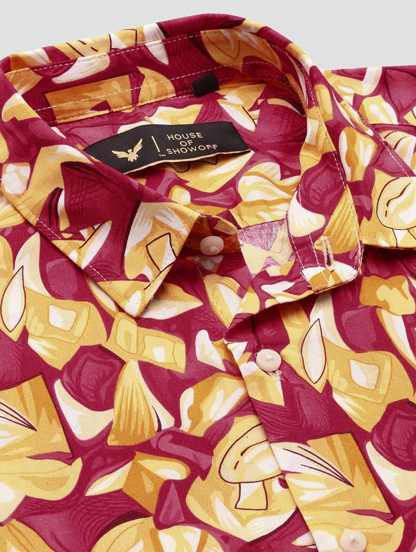 men printed cotton co-ord set - 21378756 - Standard Image - 6