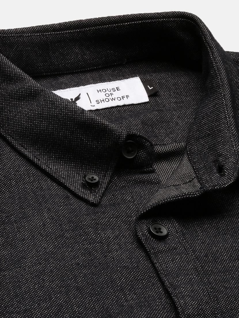 men solid cotton casual shirt - 21378848 - Standard Image - 6