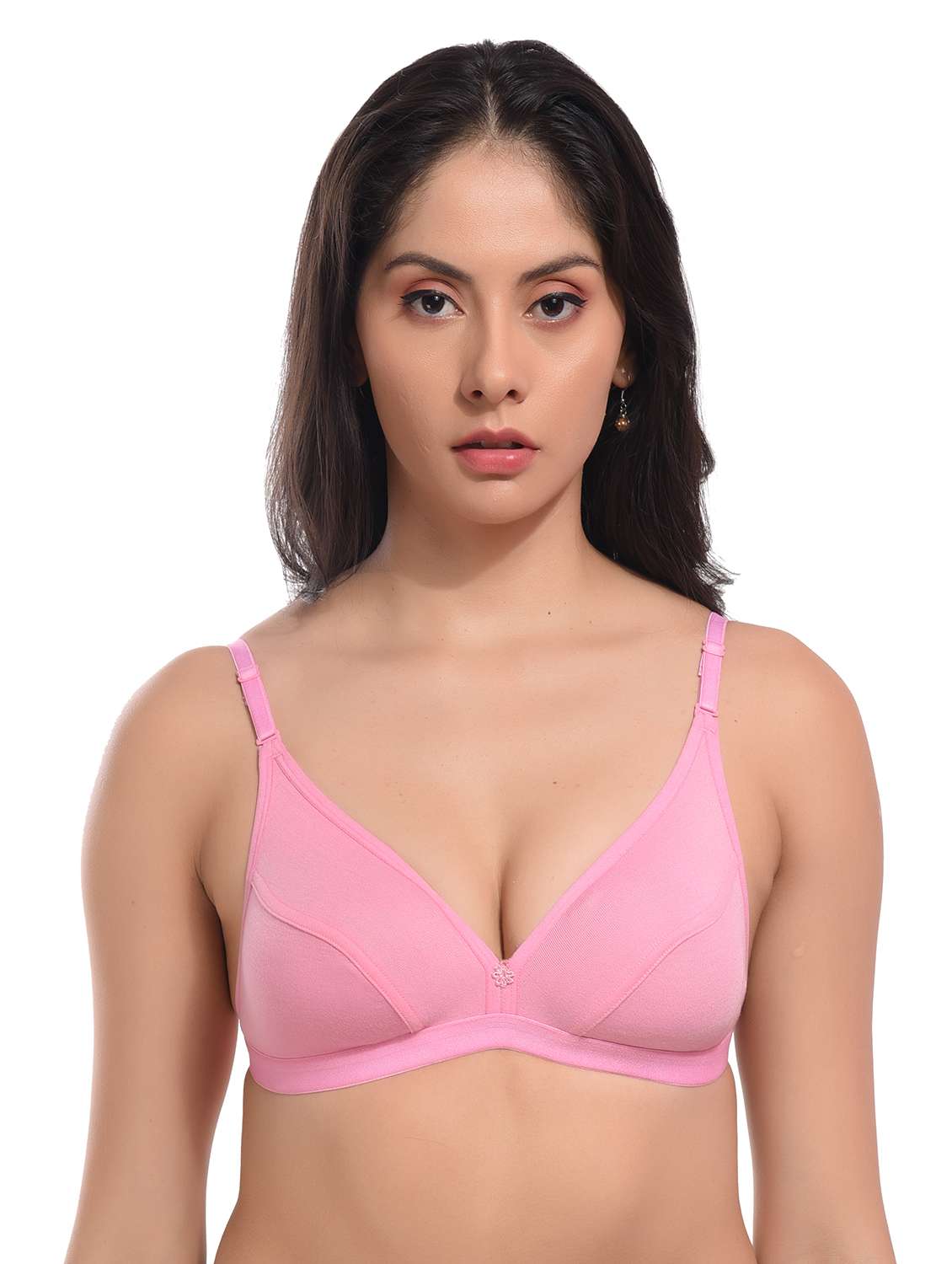 women pack of 2 non padded regualr bra - 21378927 -  Standard Image - 1