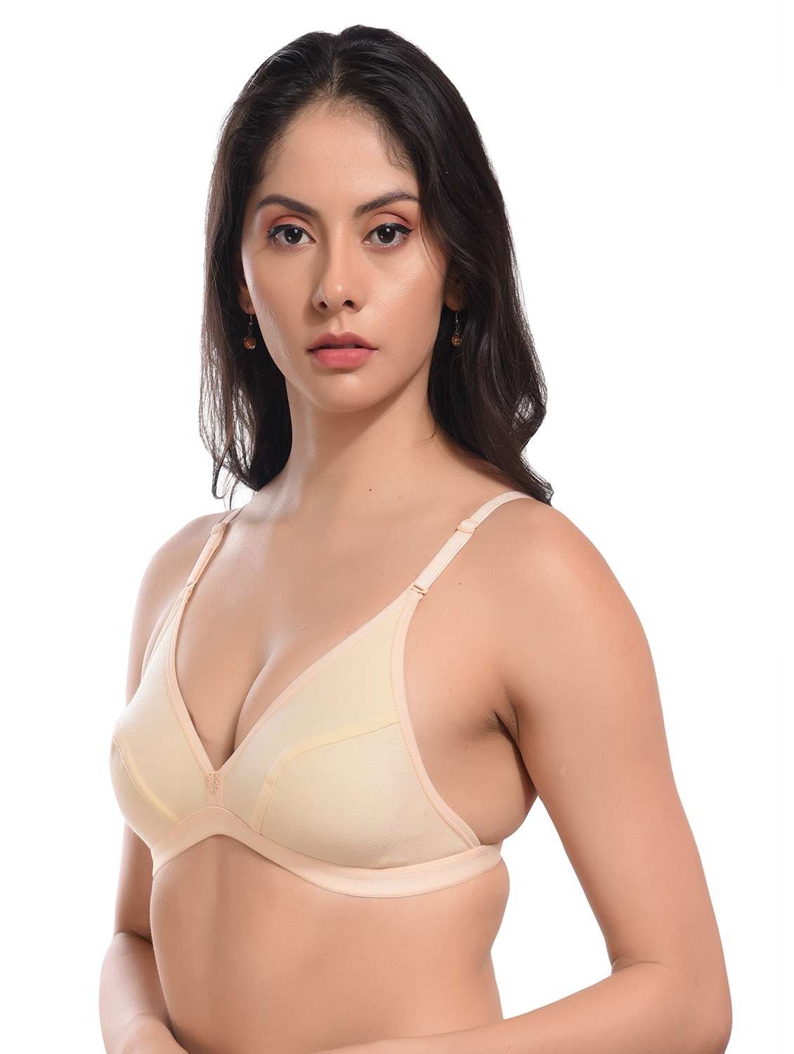 women pack of 2 non padded regualr bra - 21378927 -  Standard Image - 4