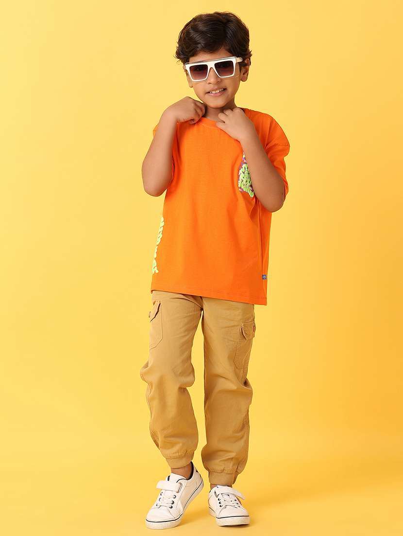 boys back print short sleeve t-shirt - 21381863 -  Standard Image - 4