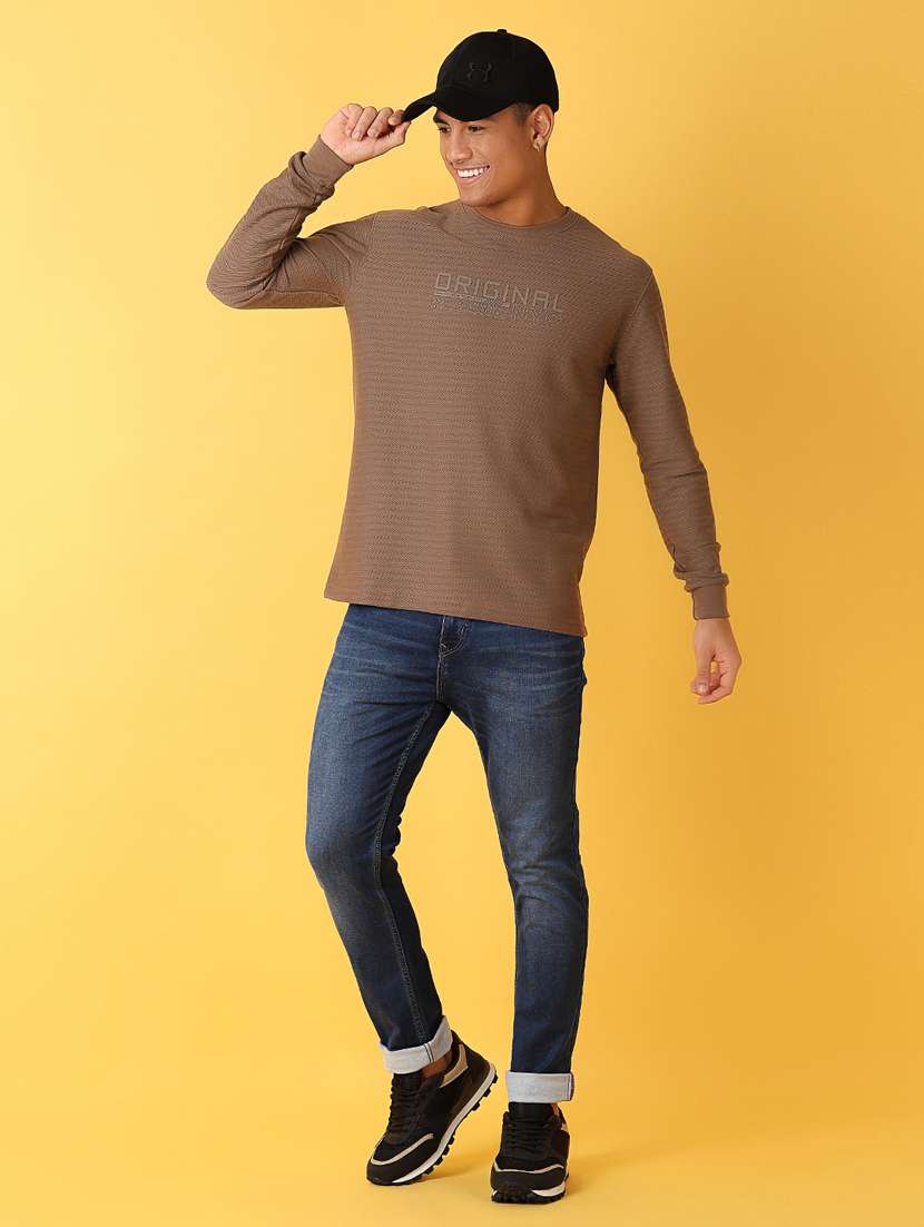 men blue plain jean - 21382052 -  Standard Image - 4