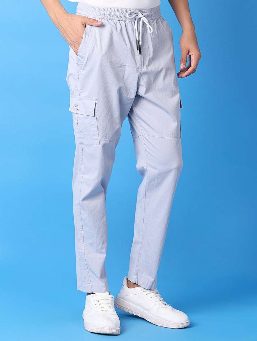 men purist blue solid cargo - 21382069 - Standard Image - 1