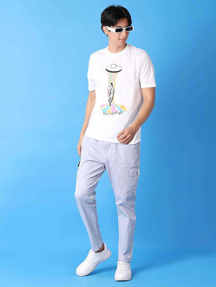 men purist blue solid cargo - 21382069 - Standard Image - 4