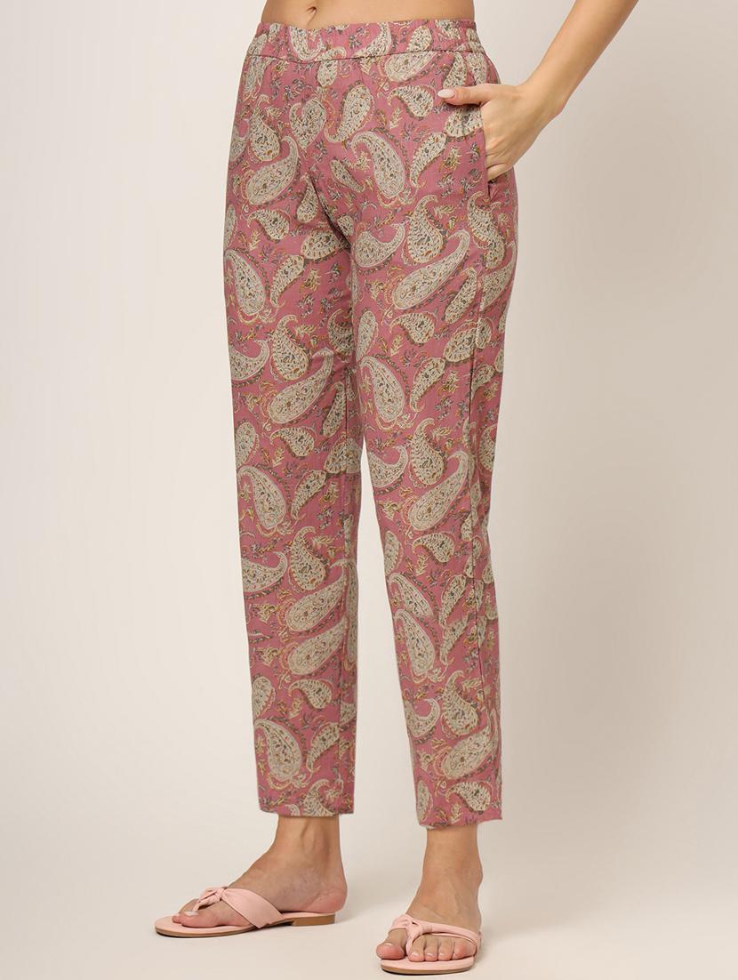 women printed pyjama nightwear set - 21382229 - Standard Image - 4