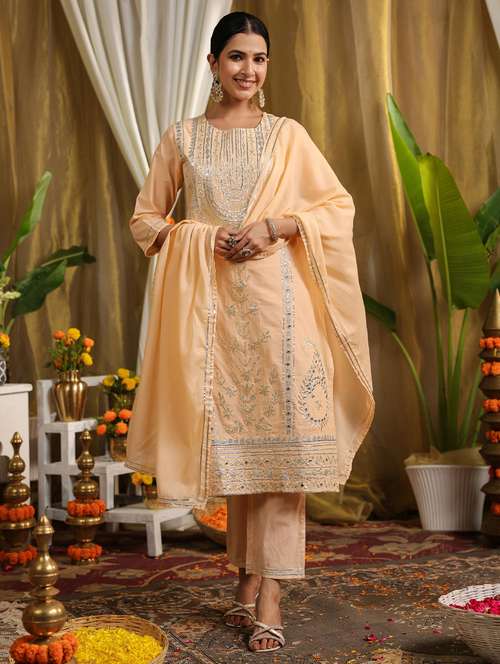 women kurta bottom set with dupatta - 21382623 -  Standard Image - 0