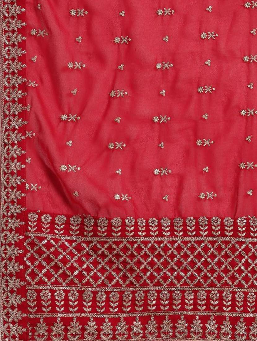 women embroidered sleeveless kurta pant with dupatta set - 21382961 -  Standard Image - 4