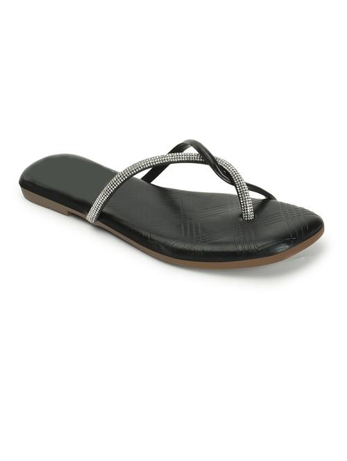 women black slip on sandal - 21383028 -  Standard Image - 0