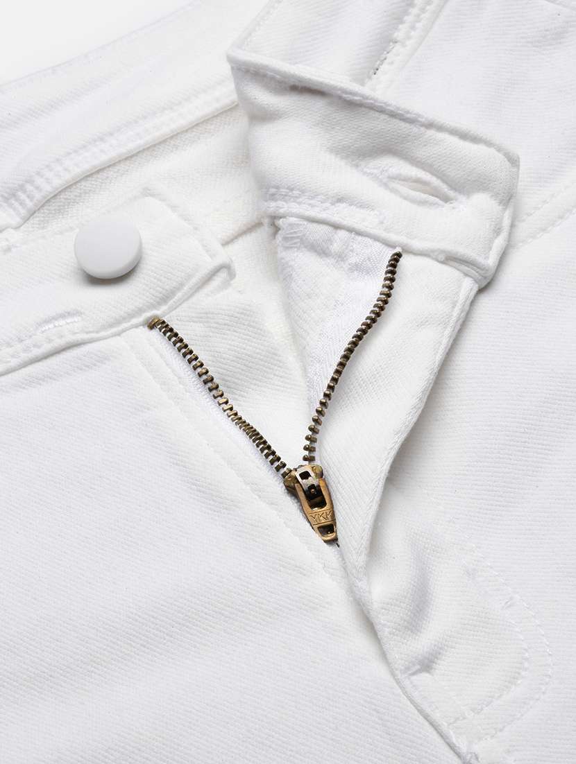 women white bootcut denim jeans - 21383505 -  Standard Image - 4