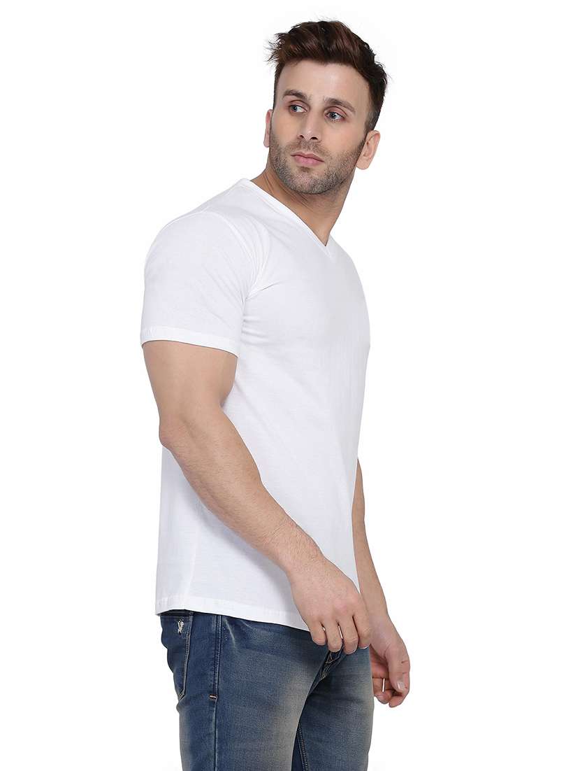 men short sleeved solid t-shirt - 21383695 -  Standard Image - 1