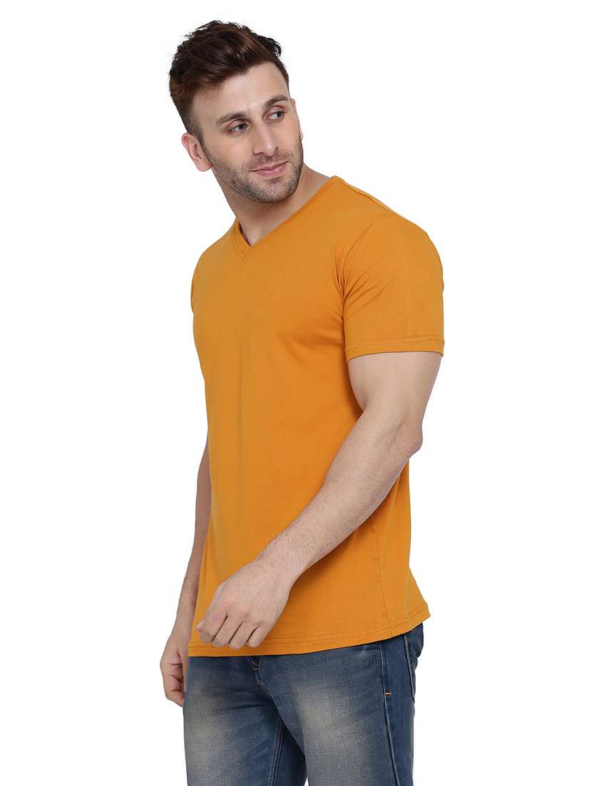 men short sleeved solid t-shirt - 21383696 -  Standard Image - 1