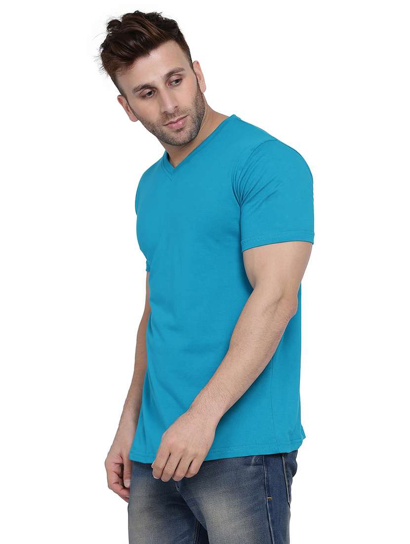 men short sleeved solid t-shirt - 21383698 -  Standard Image - 1