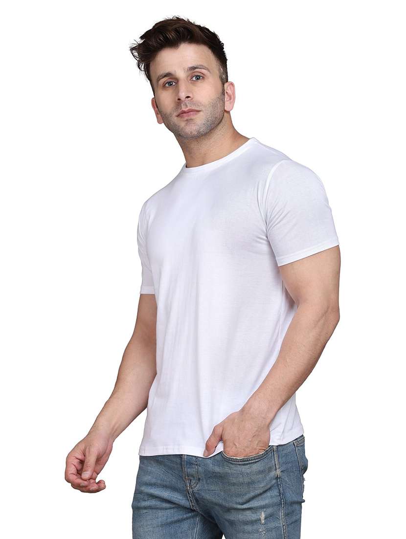 men short sleeved solid t-shirt - 21383709 -  Standard Image - 1