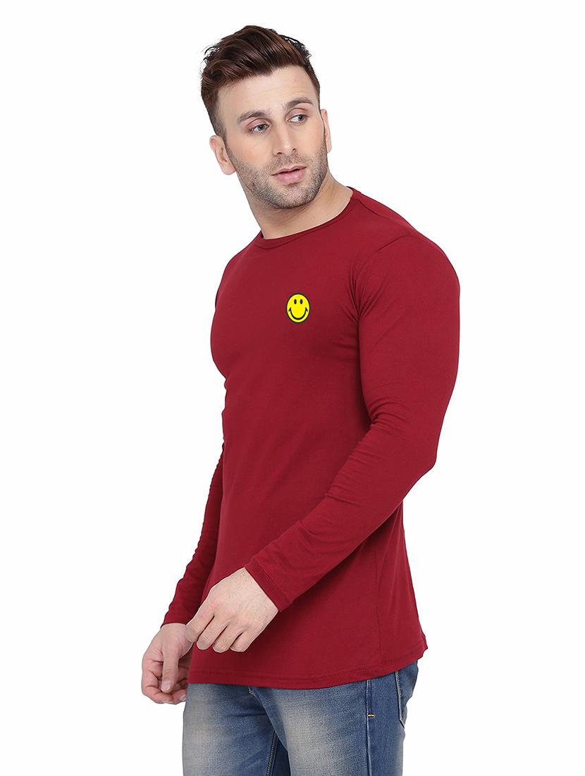 men placement print long sleeve t-shirt - 21383997 - Standard Image - 1