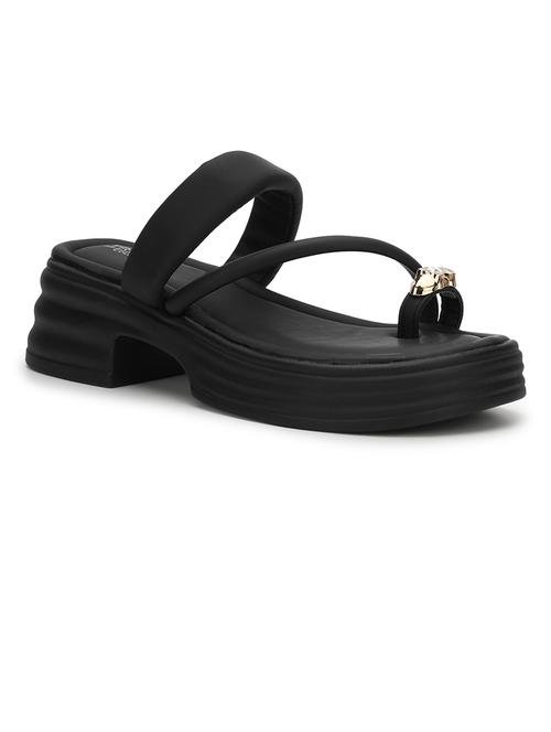 women black toe separator sandal - 21384950 - Standard Image - 0