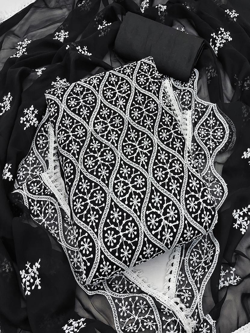women embroidered unstitched suit set - 21385961 -  Zoom Image - 0