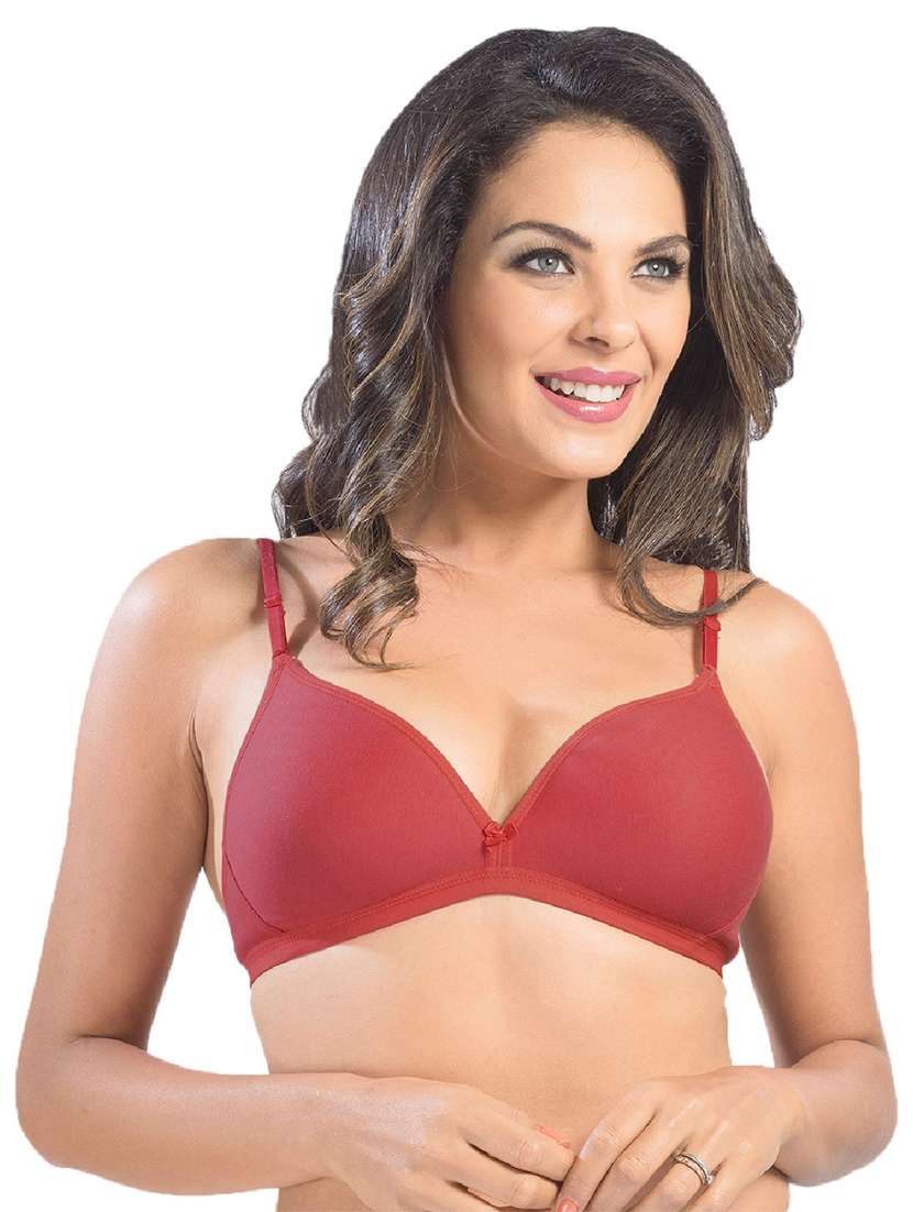 women solid set of 2 t-shirt bra - 21386272 -  Standard Image - 1