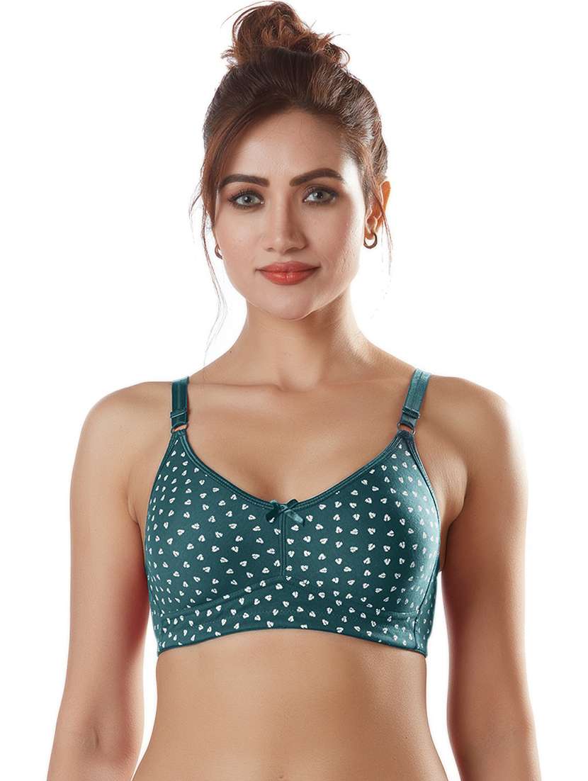 pack of 2 women printed minimizer bra - 21386637 -  Standard Image - 1