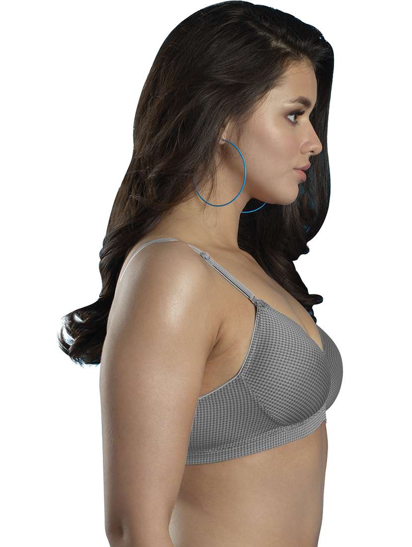 women printed t-shirt bra - 21386650 - Standard Image - 1