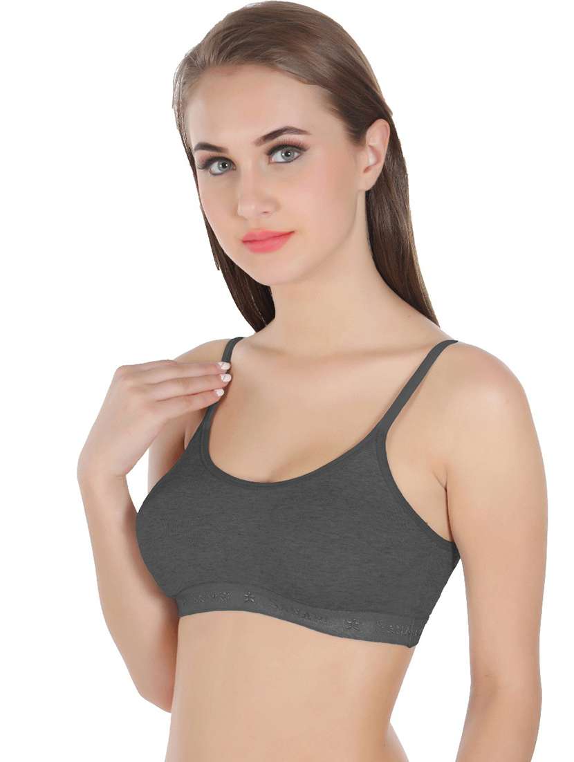 women solid sports bra - 21386817 -  Standard Image - 1