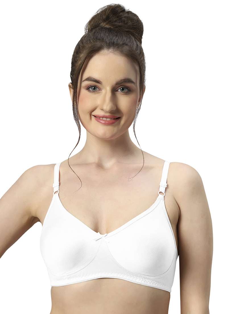 pack of 3 women solid regular bra - 21386913 -  Standard Image - 1
