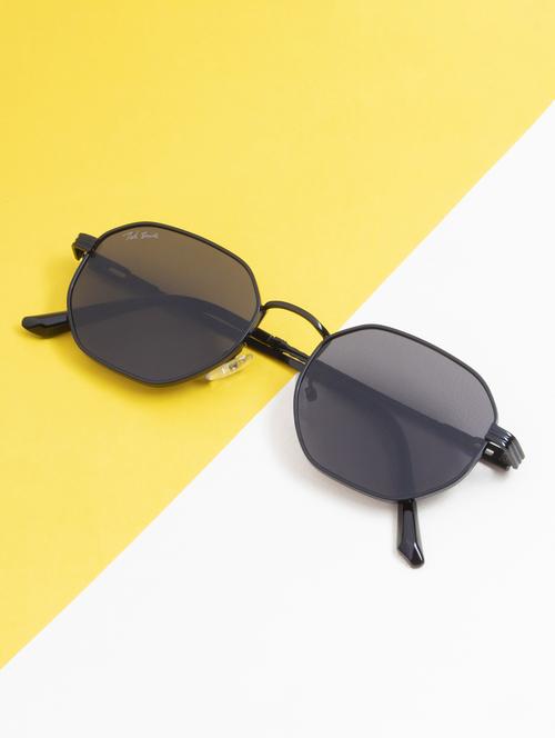 ted smith full rim oval shape branded latest and stylish sunglasses | polycarbonate lens & 100 % uv protection | men & women - 21387294 - Standard Image - 0