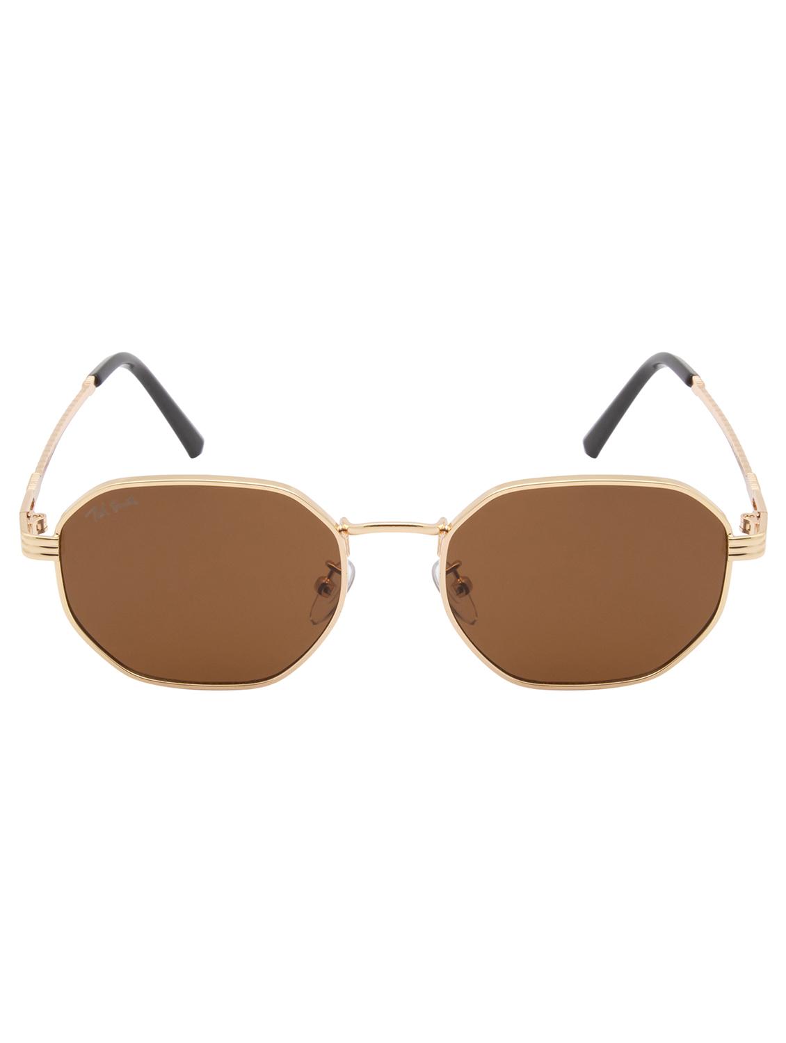 ted smith full rim oval shape branded latest and stylish sunglasses | polycarbonate lens & 100 % uv protection | men & women - 21387296 - Standard Image - 1