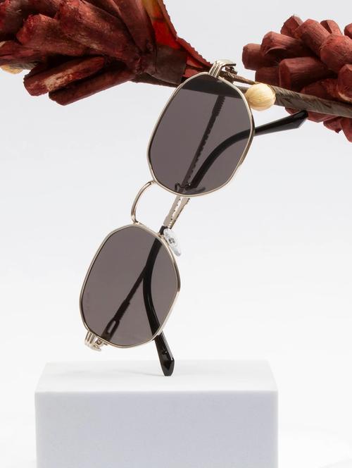 ted smith full rim oval shape branded latest and stylish sunglasses | polycarbonate lens & 100 % uv protection | men & women - 21387297 -  Standard Image - 0