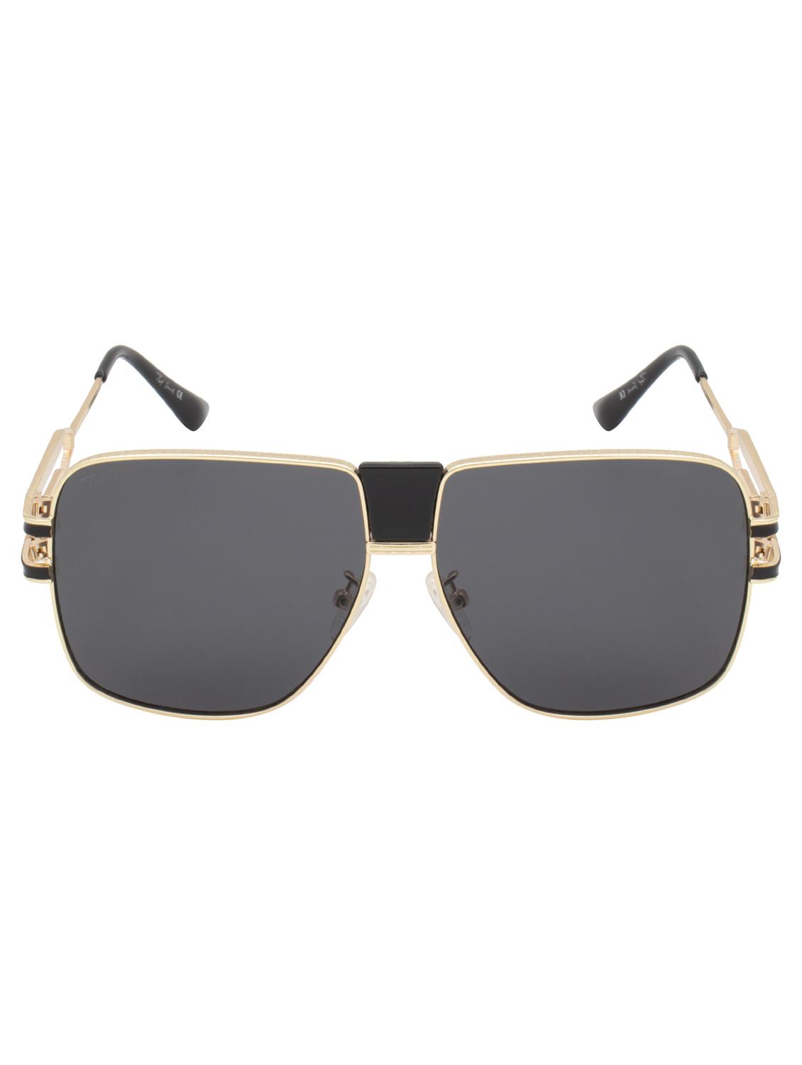 ted smith full rim aviator shape branded latest and stylish sunglasses | polycarbonate lens & 100 % uv protection | men & women - 21387307 - Standard Image - 1