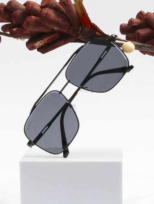 ted smith full rim aviator shape branded latest and stylish sunglasses | polycarbonate lens & 100 % uv protection | men & women - 21387318 -  Standard Image - 0