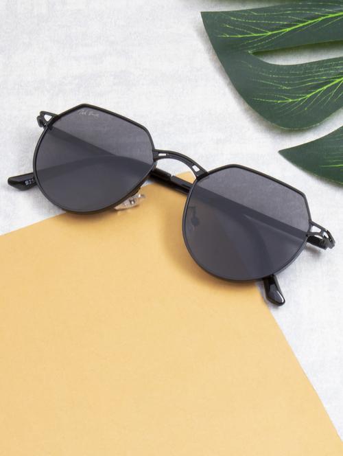 ted smith full rim hexogan shape branded latest and stylish sunglasses | polycarbonate lens & 100 % uv protection | men & women - 21387327 -  Standard Image - 0