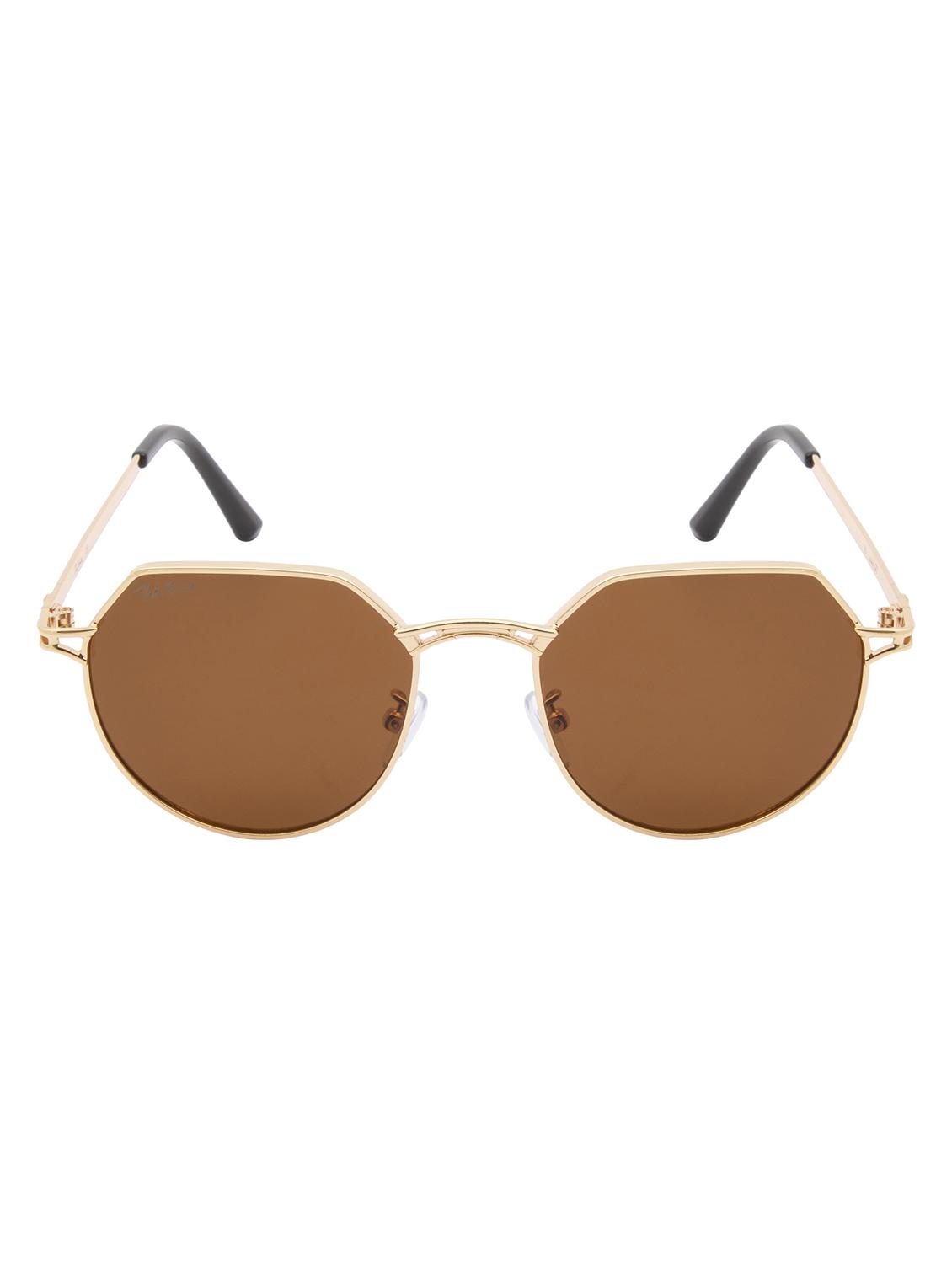 ted smith full rim hexogan shape branded latest and stylish sunglasses | polycarbonate lens & 100 % uv protection | men & women - 21387329 -  Standard Image - 1