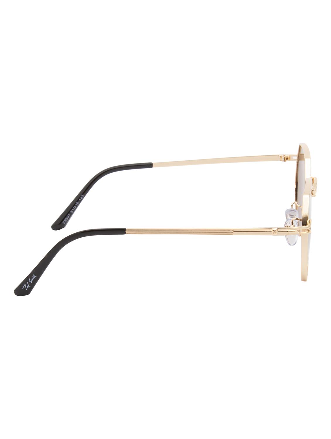 ted smith full rim hexogan shape branded latest and stylish sunglasses | polycarbonate lens & 100 % uv protection | men & women - 21387329 - Standard Image - 4