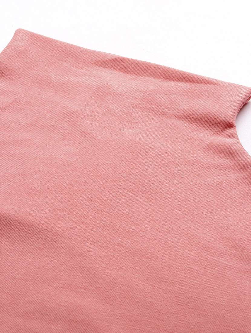 peach plain t-shirt - 21387340 -  Standard Image - 6