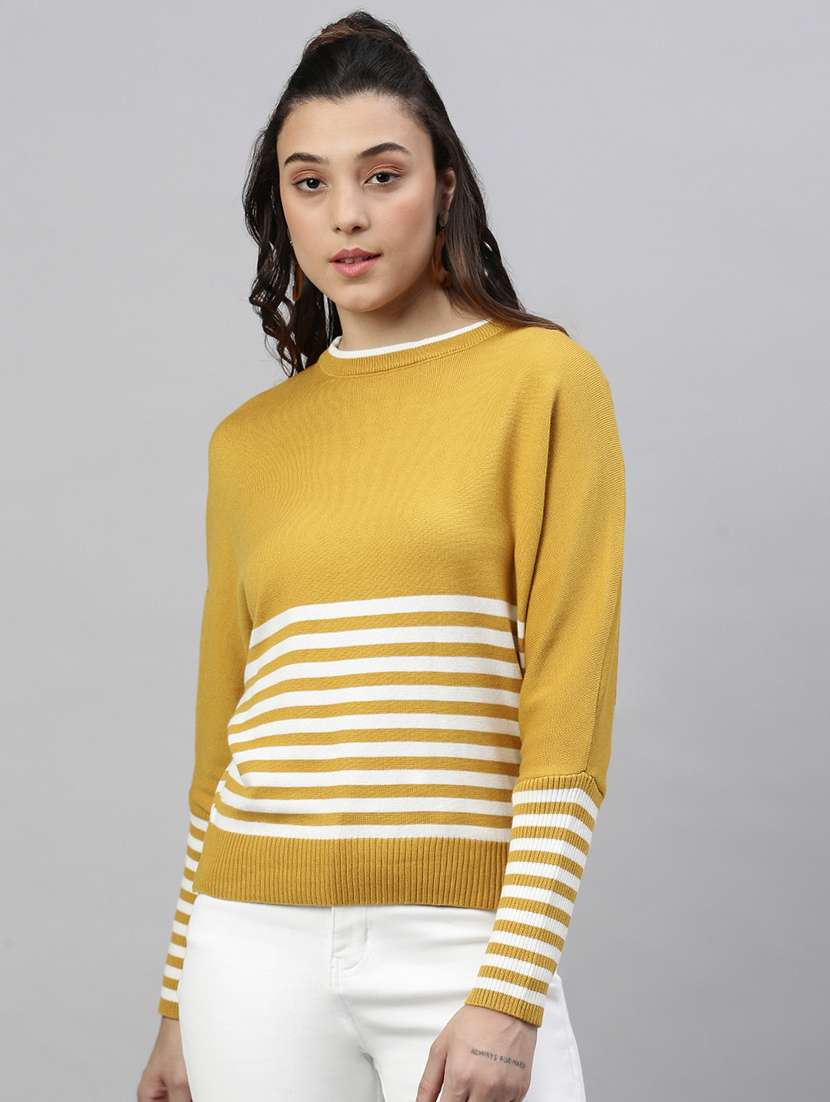 mustard acrylic regular top - 21387409 - Zoom Image - 0