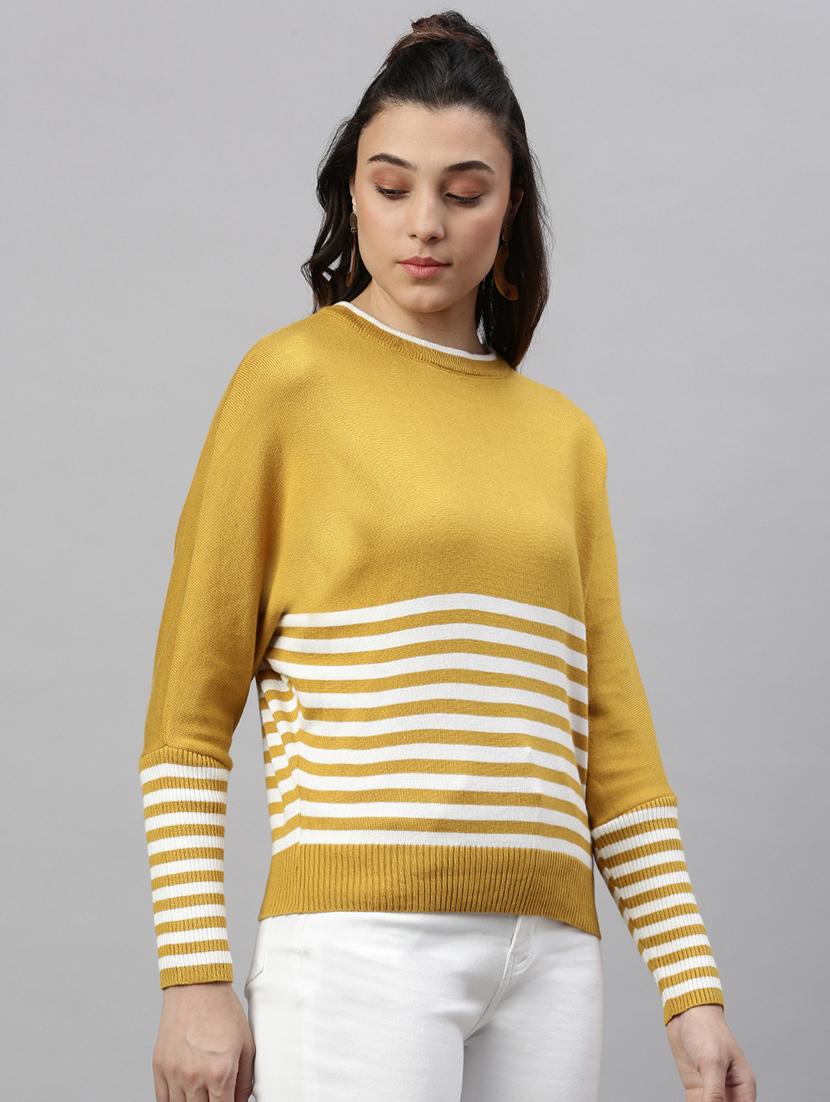 mustard acrylic regular top - 21387409 - Standard Image - 1