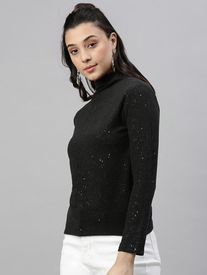 charcoal self-designed regular top - 21387442 - Standard Image - 1