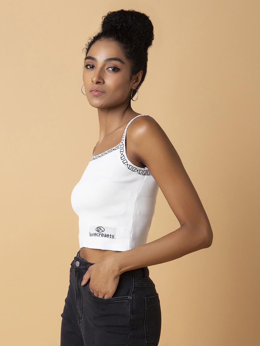 off white acrylic tank top - 21387478 - Standard Image - 1