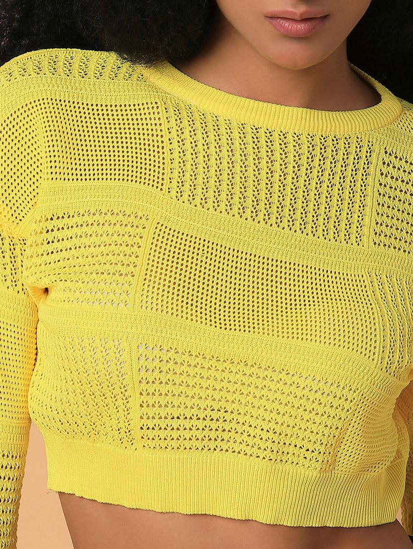 yellow self-designed regular top - 21387479 - Standard Image - 6