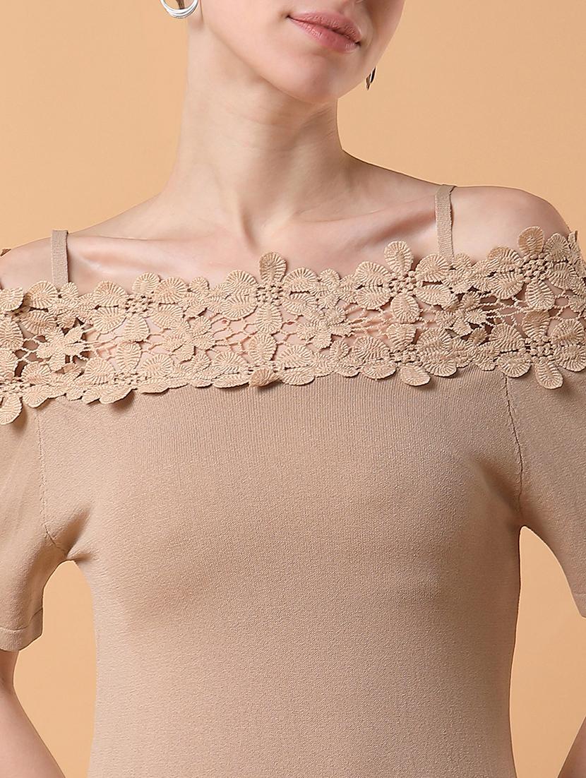 beige self-designed regular top - 21387483 - Standard Image - 6