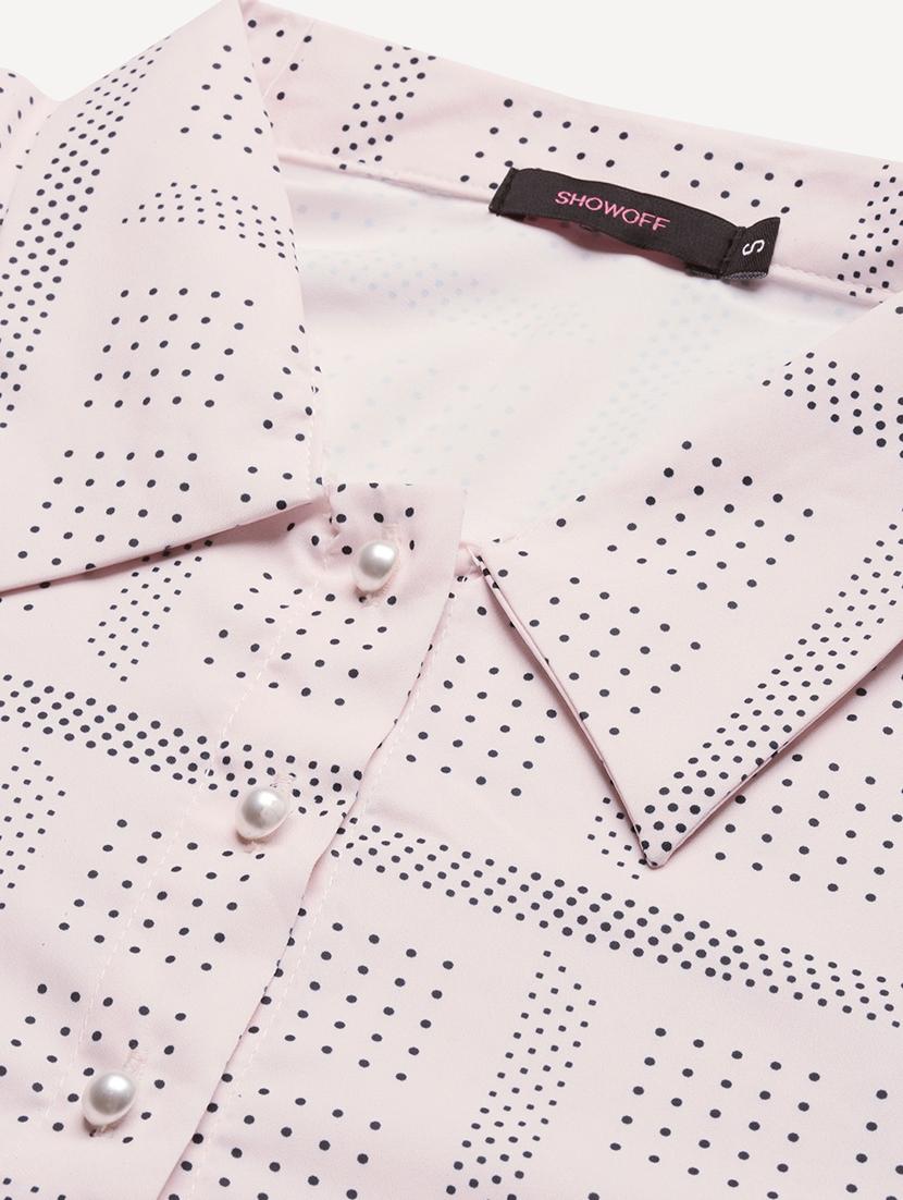 pink printed regular shirt - 21387639 - Standard Image - 6