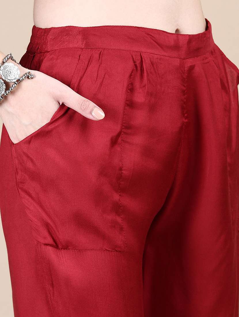 women printed kurta pant set with dupatta - 21387670 -  Standard Image - 6