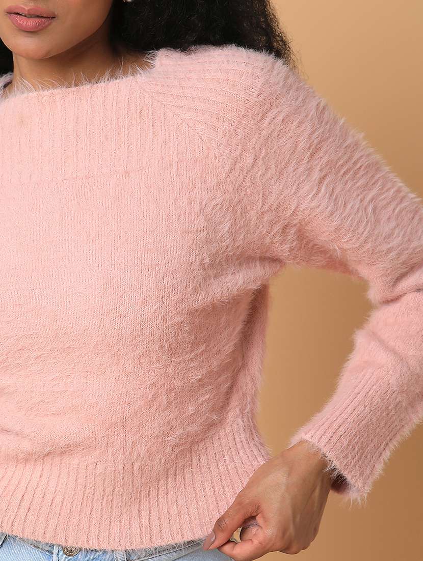 women self design long sleeve pullover - 21387801 -  Standard Image - 6