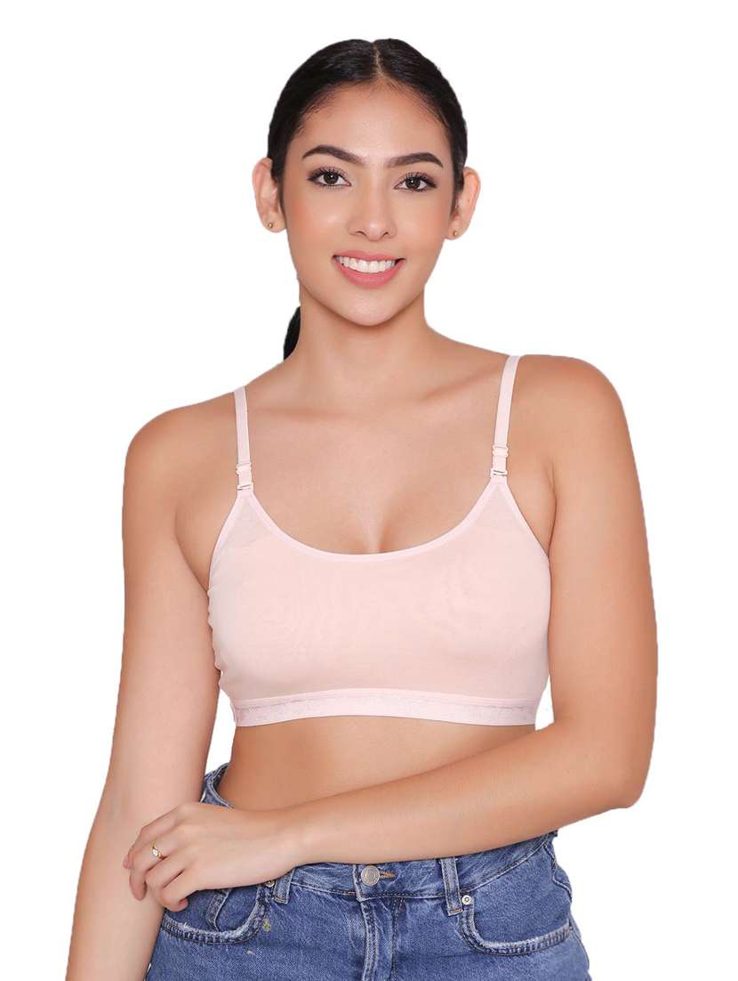 women pack of 2 solid sports bra - 21387818 -  Standard Image - 1