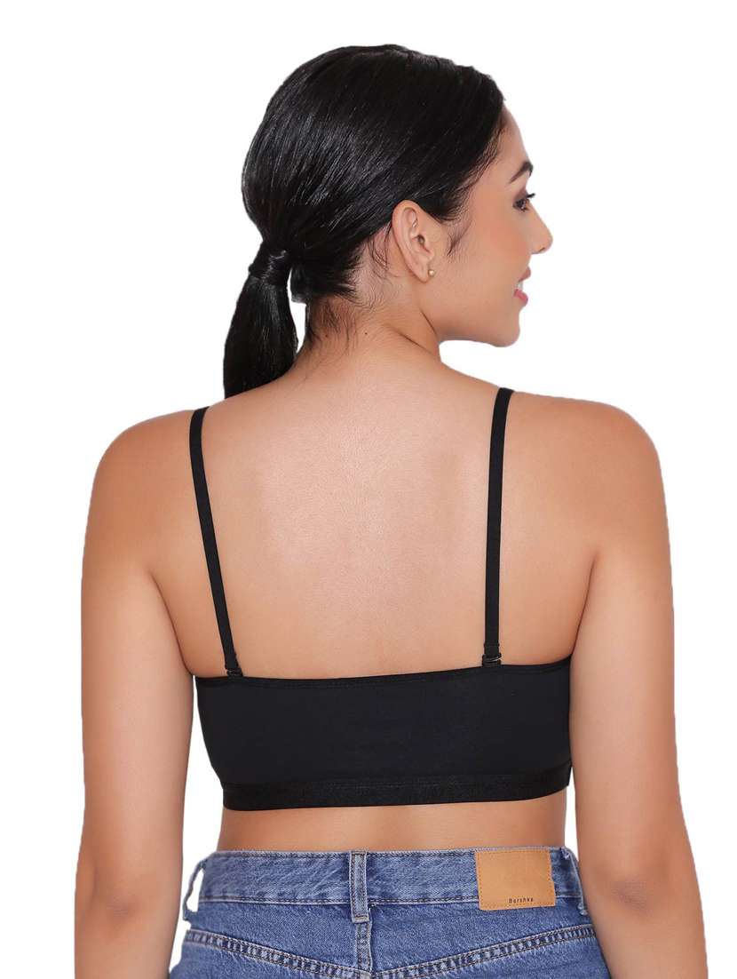 women pack of 2 solid sports bra - 21387819 -  Standard Image - 4