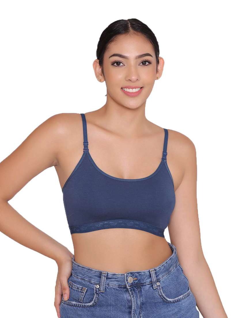 women pack of 2 solid sports bra - 21387820 -  Standard Image - 4