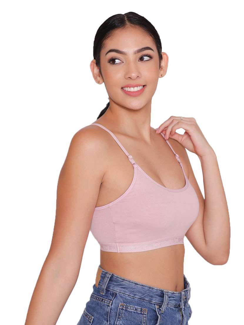 women pack of 2 solid sports bra - 21387828 -  Standard Image - 4